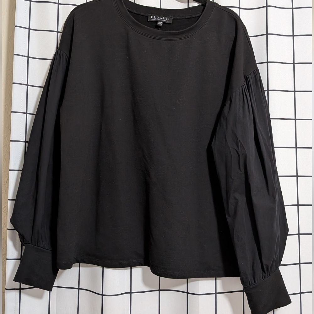 Eloquii Black Women's Shirt
